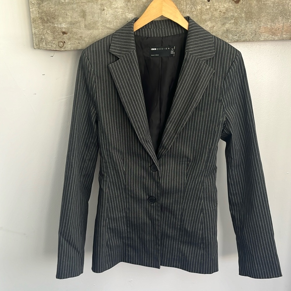 Pinstripe blazer